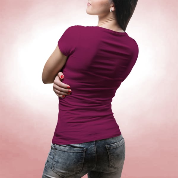 Hrbtna stran ženska