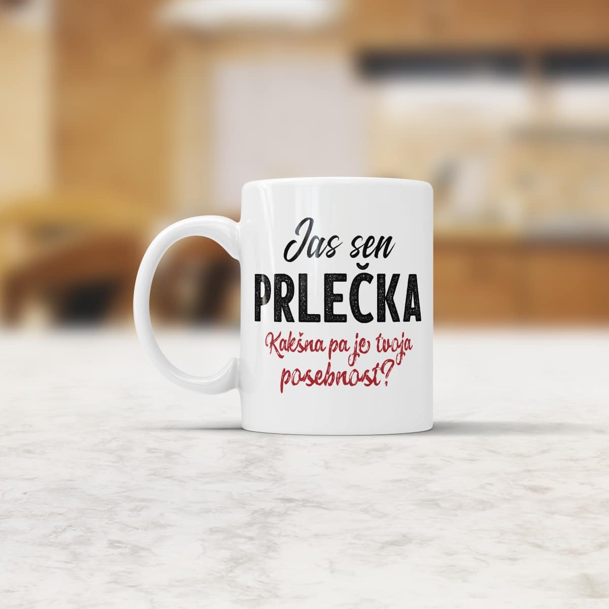 Skodelica Jas sen Prlečka, posebnost