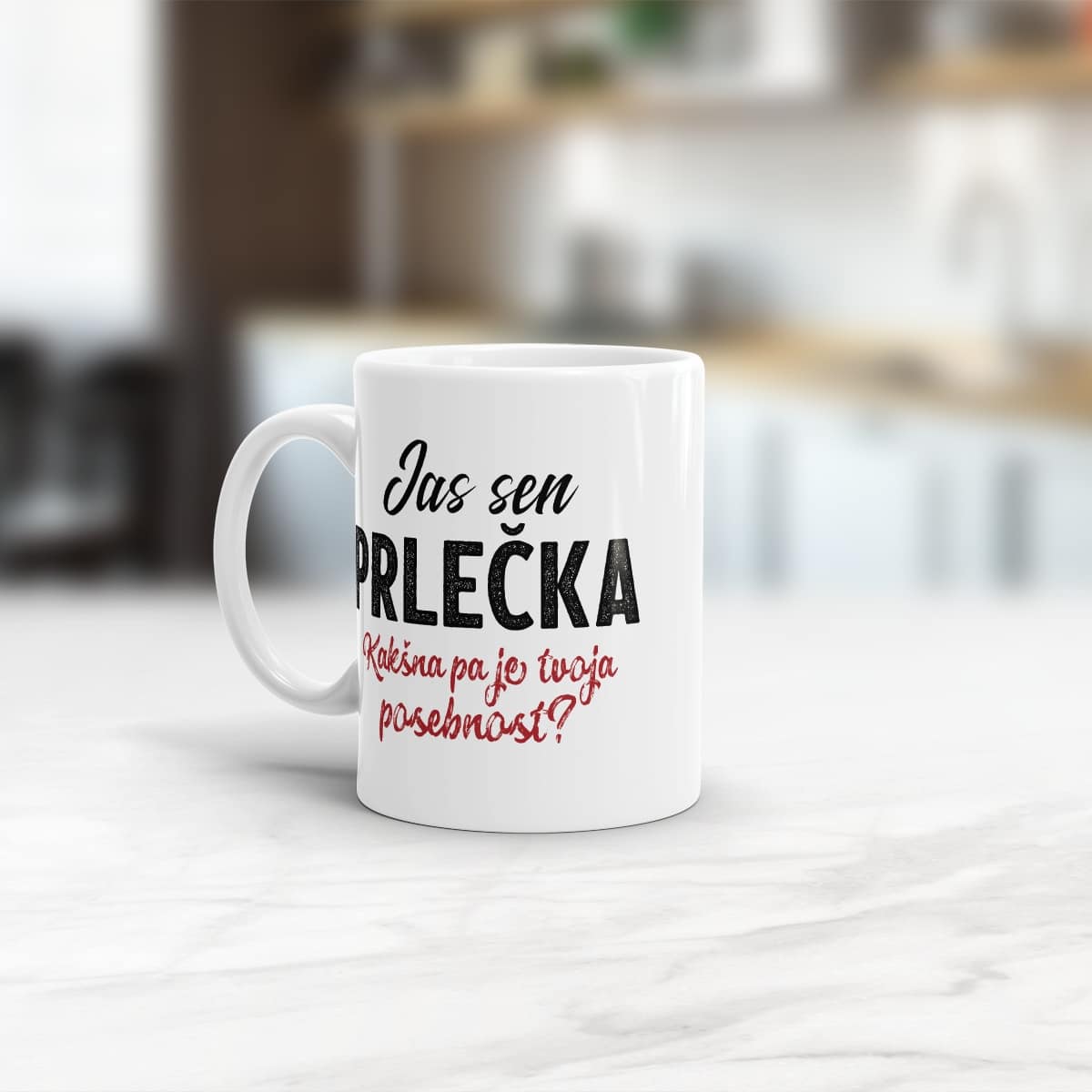 Skodelica Jas sen Prlečka, posebnost