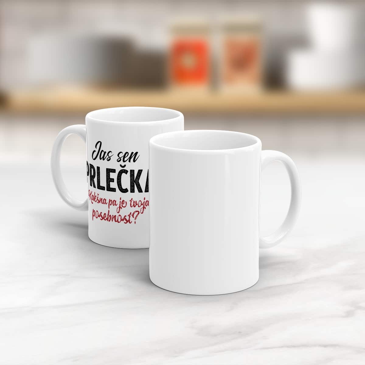 Skodelica Jas sen Prlečka, posebnost